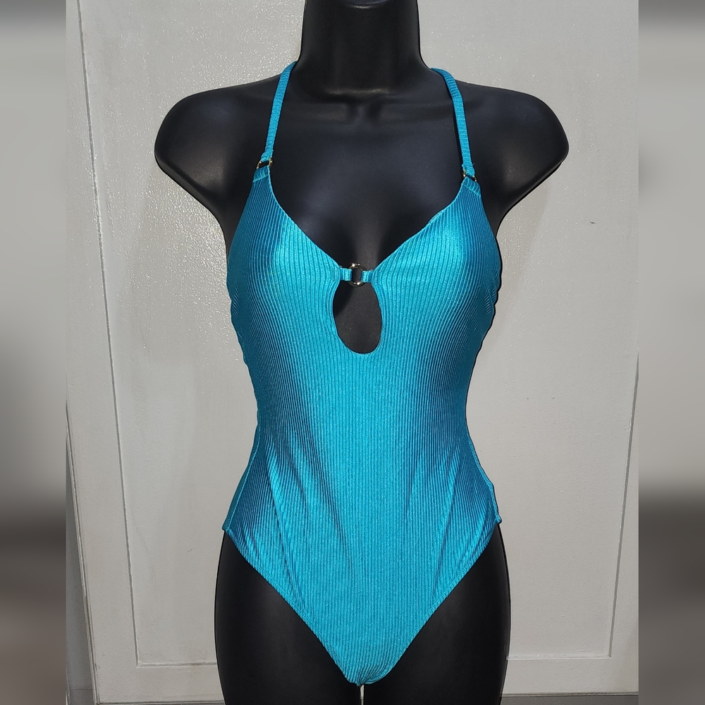 Aerie Teal One-Piece Swimsuit